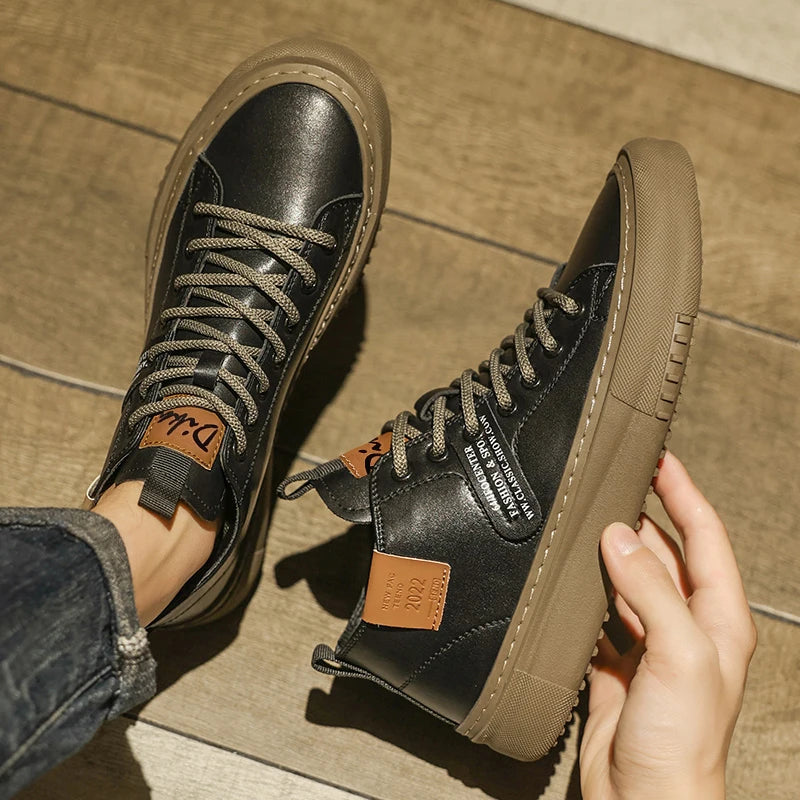 Men's Casual Sports Shoes, Fashionable, Retro, Classic, Handmade, Breathable and Warm, Suitable for All Seasons, Suitable for Daily Wear, Outdoor Sports, Hiking, Trekking, Wear-Resistant, Durable, Not Easy to Get Dirty, Hikin