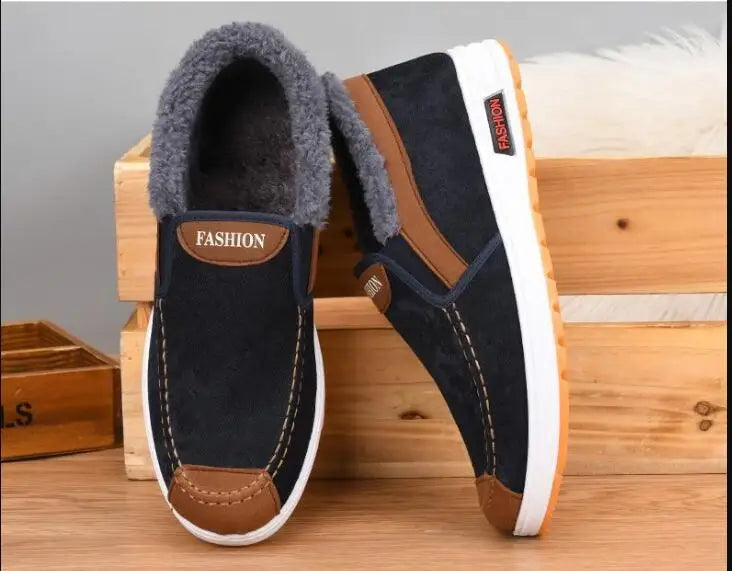 Shoes for Men Plus Size Male Loafers Casual Comfortable Sneakers Slip On leisure Shoes Lightweight Vintage Flats