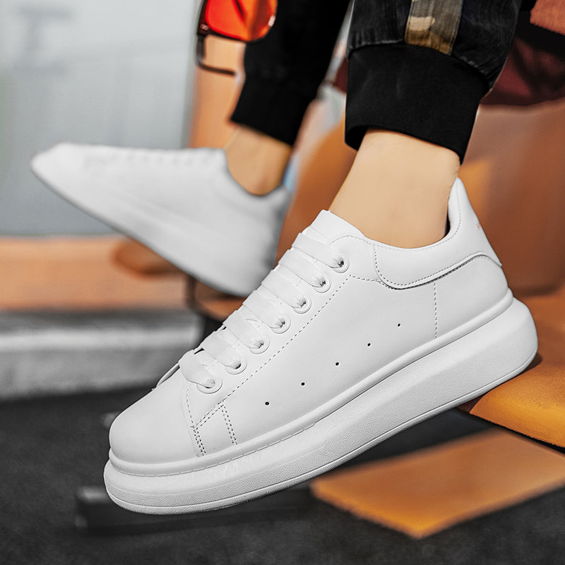Fashion Platform Men Sport Shoes Casual Sneakers Autumn Outdoor Breathable Lightweight White Running Shoes Women Tennis Shoes