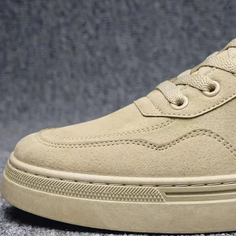 Men's Sport Shoes Luxury Leather Casual Shoes for Men Trend All-match Board Shoes Versatile Men's Sneakers Tenis Masculino