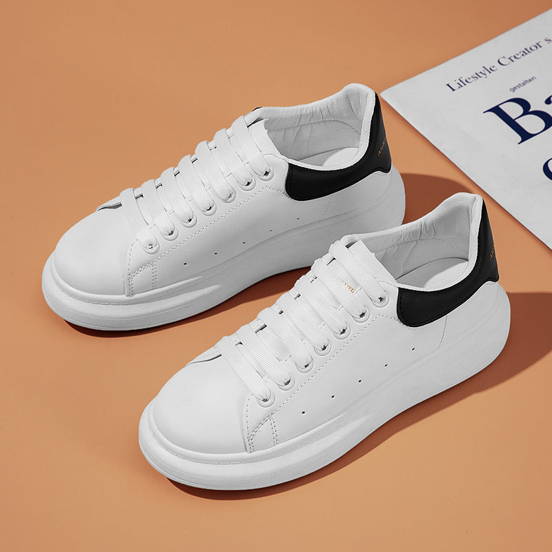 Fashion Platform Men Sport Shoes Casual Sneakers Autumn Outdoor Breathable Lightweight White Running Shoes Women Tennis Shoes