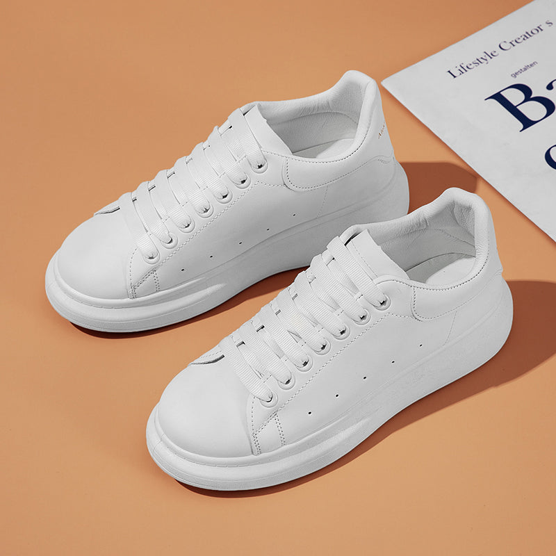 Fashion Platform Men Sport Shoes Casual Sneakers Autumn Outdoor Breathable Lightweight White Running Shoes Women Tennis Shoes