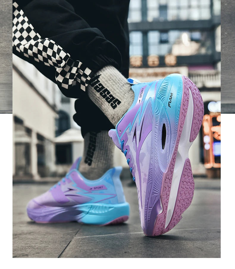 High Quality Sport Shoes For Men Casual Platform Running Sneakers Men's Trainer Breathable Walking Basketball Shoes Women Comfy