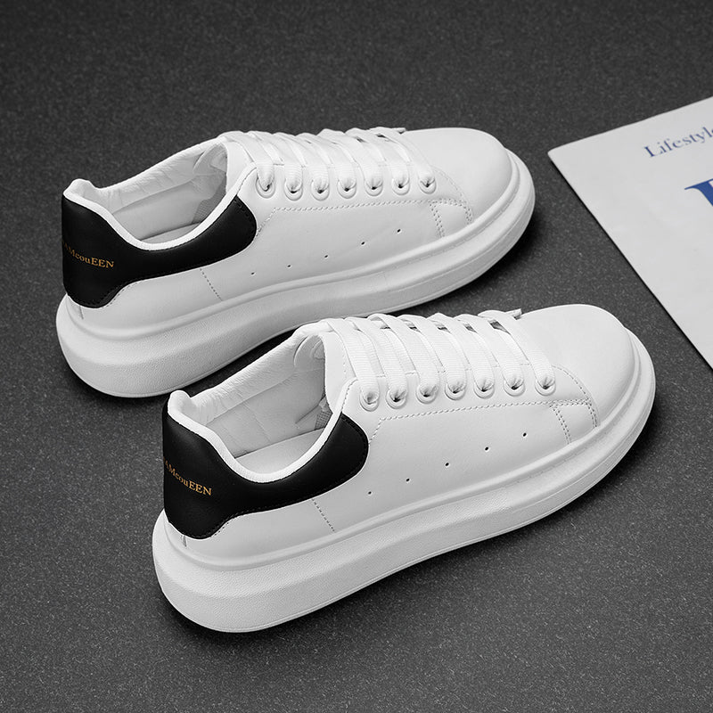 Fashion Platform Men Sport Shoes Casual Sneakers Autumn Outdoor Breathable Lightweight White Running Shoes Women Tennis Shoes