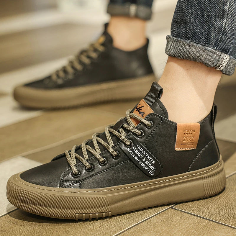 Men's Casual Sports Shoes, Fashionable, Retro, Classic, Handmade, Breathable and Warm, Suitable for All Seasons, Suitable for Daily Wear, Outdoor Sports, Hiking, Trekking, Wear-Resistant, Durable, Not Easy to Get Dirty, Hikin