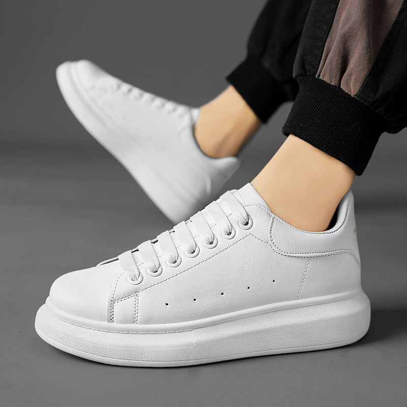 Fashion Platform Men Sport Shoes Casual Sneakers Autumn Outdoor Breathable Lightweight White Running Shoes Women Tennis Shoes