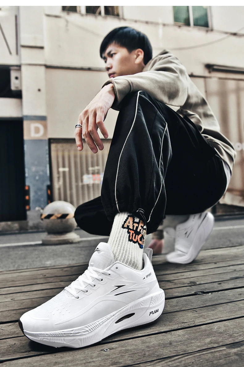 High Quality Sport Shoes For Men Casual Platform Running Sneakers Men's Trainer Breathable Walking Basketball Shoes Women Comfy