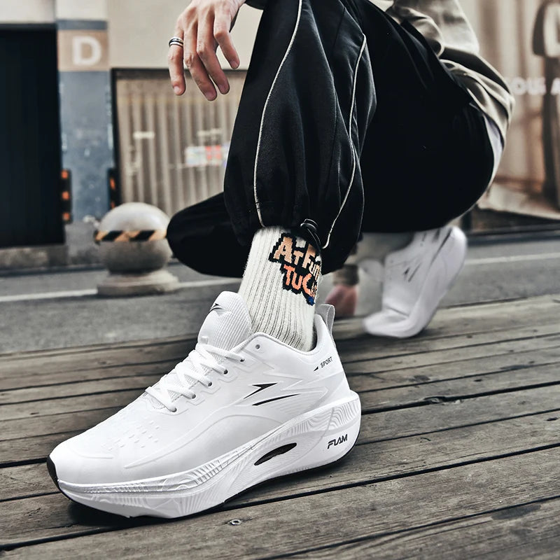 High Quality Sport Shoes For Men Casual Platform Running Sneakers Men's Trainer Breathable Walking Basketball Shoes Women Comfy