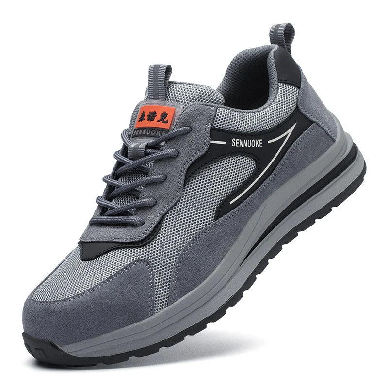 Safety Shoes Sport Shoes Men for Work Sneakers Lightweight Steel Toes Tree Shipping Industria Safety Tennis