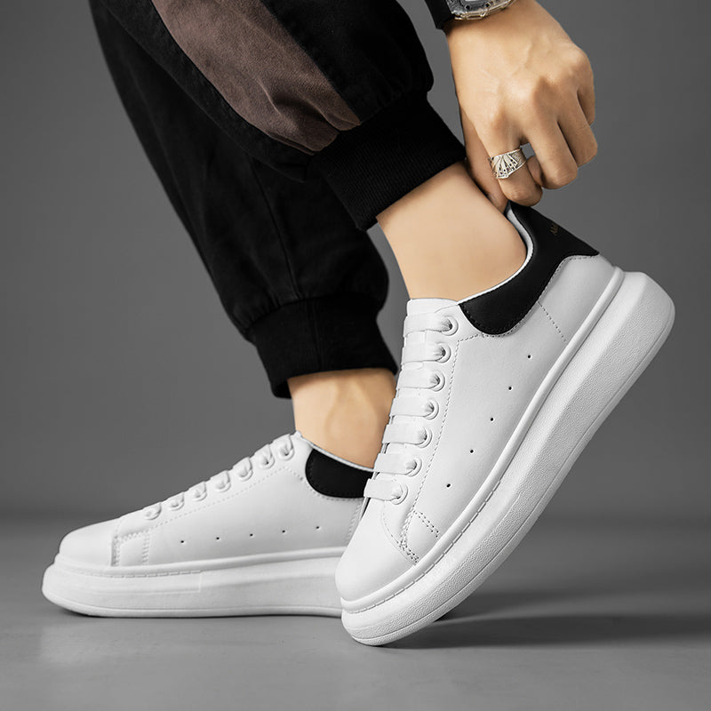 Fashion Platform Men Sport Shoes Casual Sneakers Autumn Outdoor Breathable Lightweight White Running Shoes Women Tennis Shoes