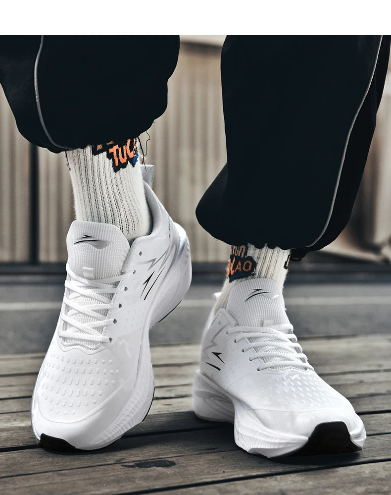 High Quality Sport Shoes For Men Casual Platform Running Sneakers Men's Trainer Breathable Walking Basketball Shoes Women Comfy