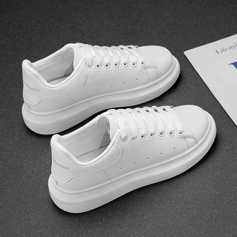 Fashion Platform Men Sport Shoes Casual Sneakers Autumn Outdoor Breathable Lightweight White Running Shoes Women Tennis Shoes