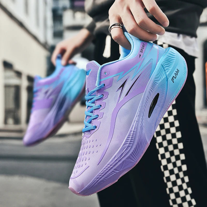 High Quality Sport Shoes For Men Casual Platform Running Sneakers Men's Trainer Breathable Walking Basketball Shoes Women Comfy