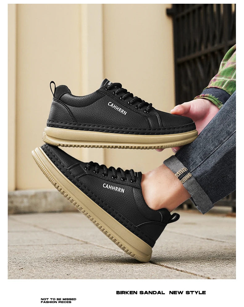 Casual sneakers, sports shoes, versatile stylish Hong Kong-style thick-soled trendy shoes for all seasons, 928