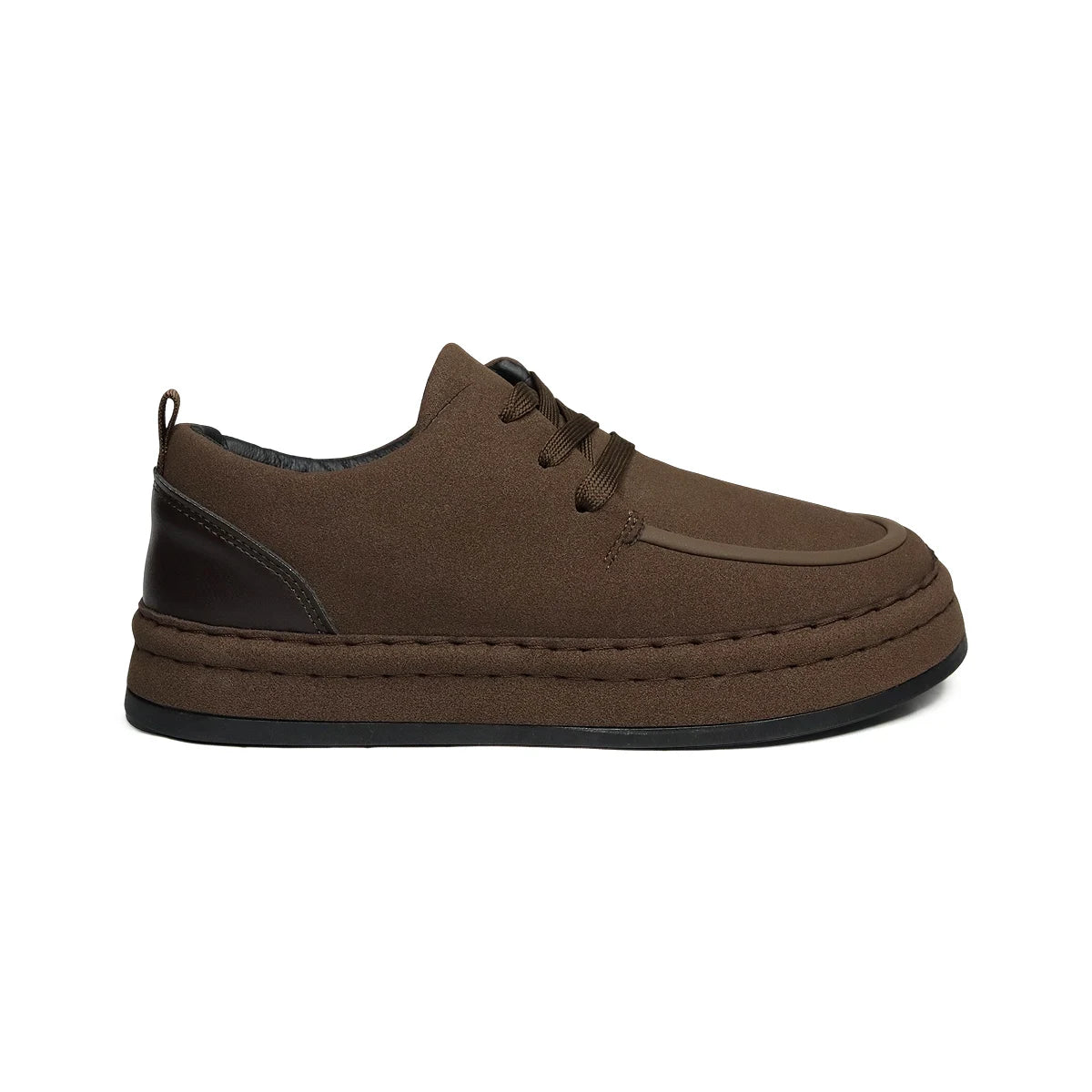 Men's Shoes Are Fashionable Brown Casual Shoes Made of Durable Suede Material Comfortable Walking Shoes Suitable for Daily Wear