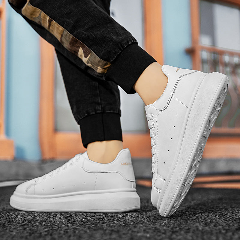 Fashion Platform Men Sport Shoes Casual Sneakers Autumn Outdoor Breathable Lightweight White Running Shoes Women Tennis Shoes