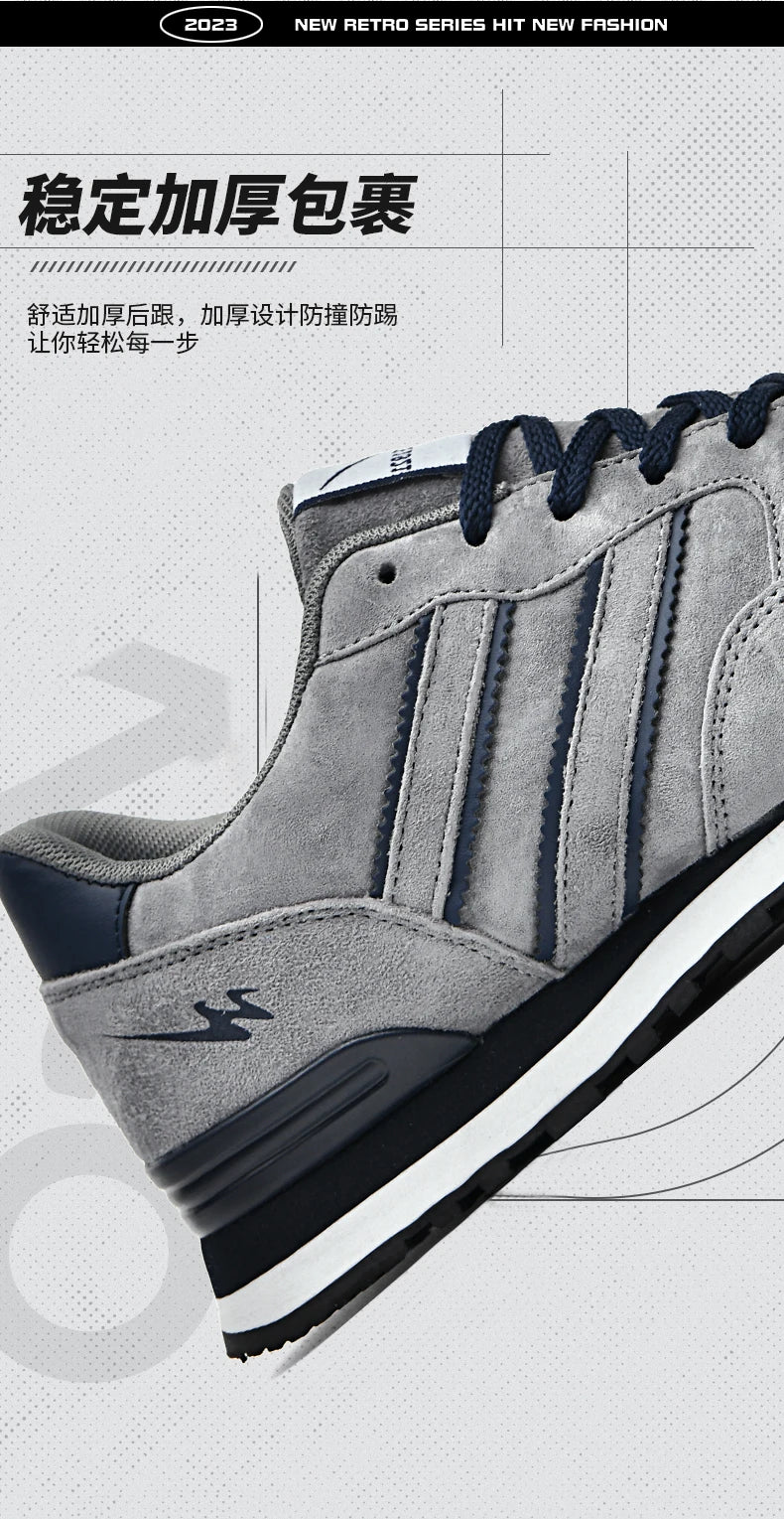 Men's casual shoes for sports and running, lightweight and soft soled, versatile and trendy men's shoes